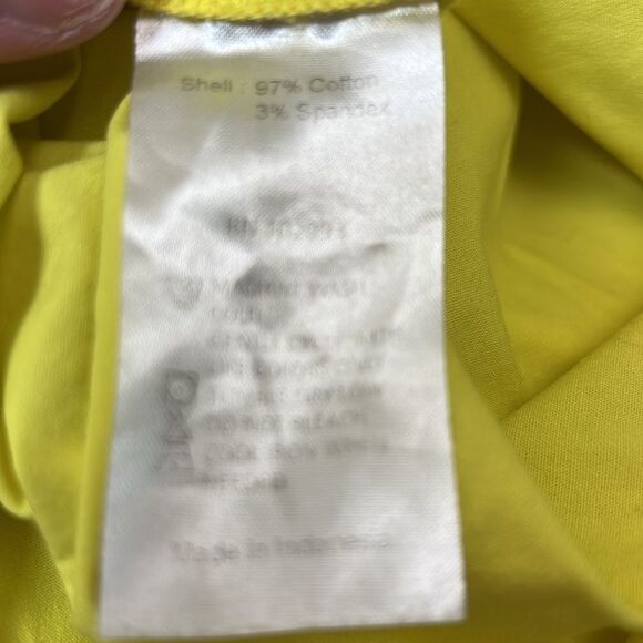 Marissa Webb Collective cotton open back dress chartruese size 4 - Picture 9 of 9